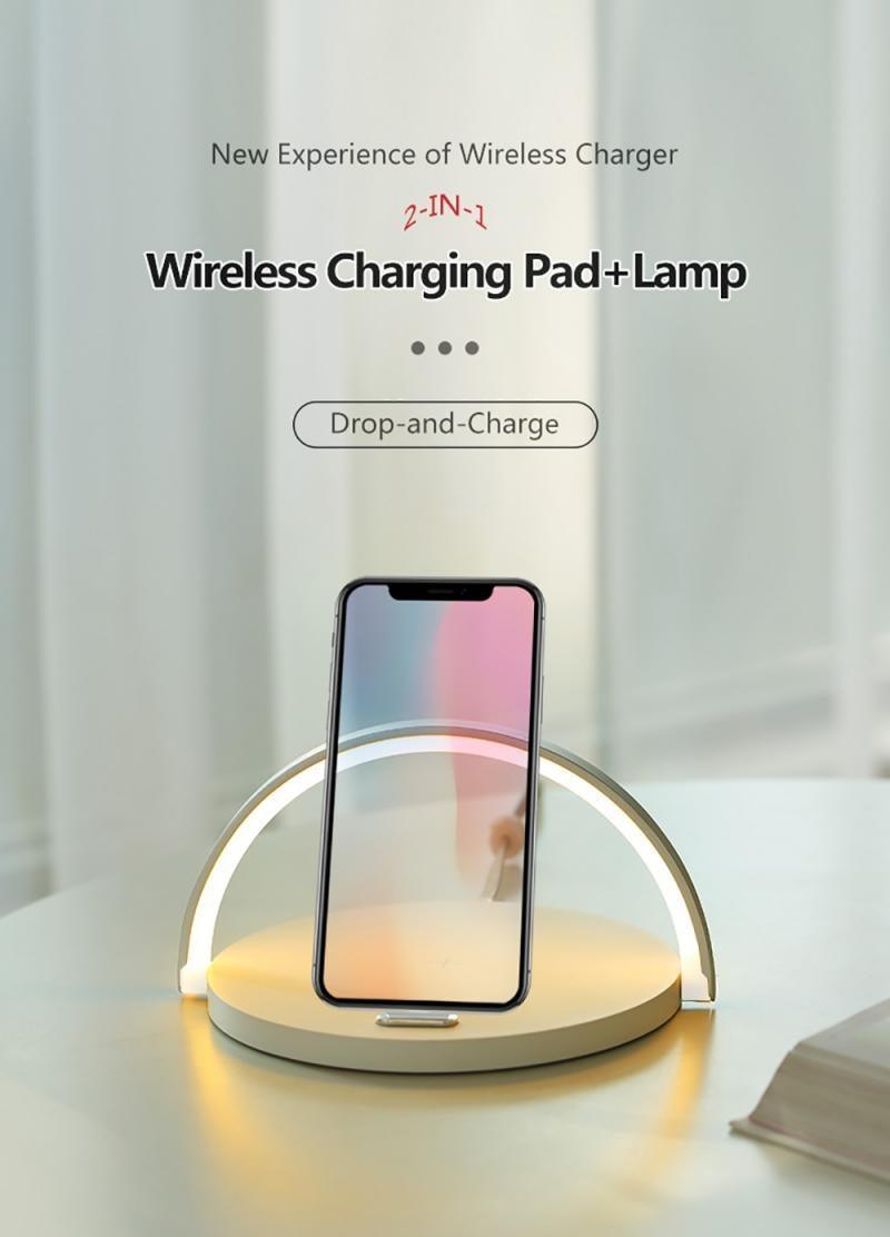  Wireless Charger Lamp sold by Fleurlovin, Free Shipping Worldwide