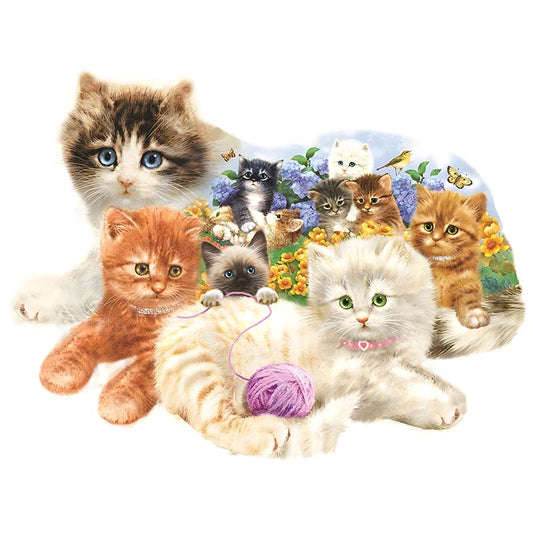  Wonderland Kitty Cat Jigsaw Puzzle sold by Fleurlovin, Free Shipping Worldwide