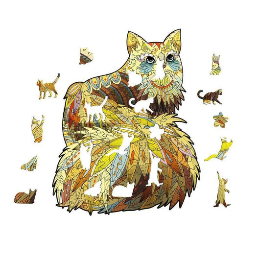  Yellow Cat Puzzle sold by Fleurlovin, Free Shipping Worldwide