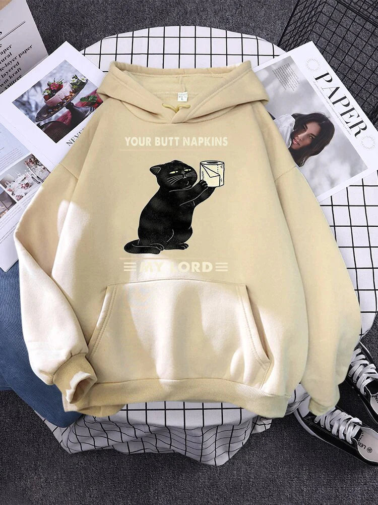  Your Butt Napkins My Lord Cat Hoodie sold by Fleurlovin, Free Shipping Worldwide