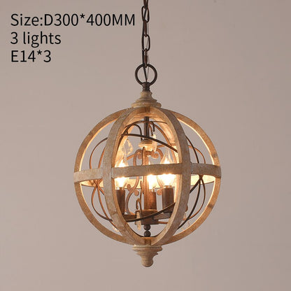 chandeliers Antique Lospest Wooden Chandelier sold by Fleurlovin, Free Shipping Worldwide