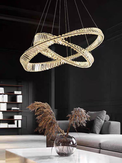 chandeliers Crystal Luxtre Ring Chandelier sold by Fleurlovin, Free Shipping Worldwide