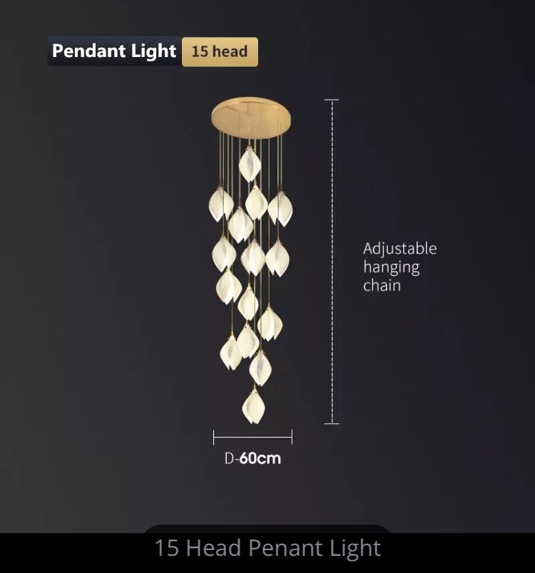 chandeliers Mercedes Petals Hanging Lamp sold by Fleurlovin, Free Shipping Worldwide