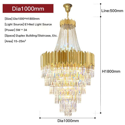 chandeliers Prince Regent crystal lobby chandelier sold by Fleurlovin, Free Shipping Worldwide