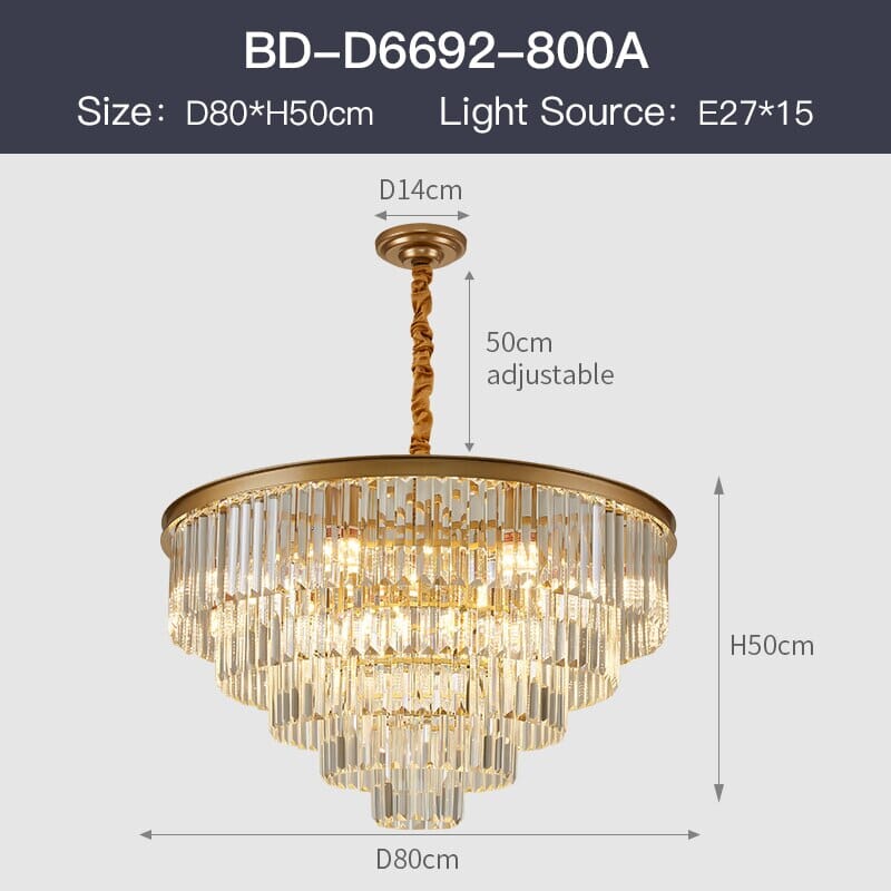 Quantum Ring Chandelier - Premium chandeliers from Lumina Décor - Just $850! Shop now at Fleurlovin