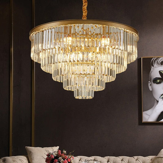 Quantum Ring Chandelier - Premium chandeliers from Lumina Décor - Just $850! Shop now at Fleurlovin