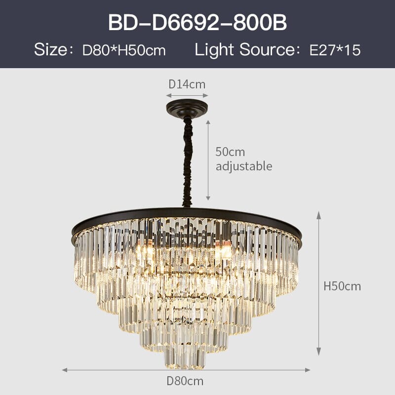 Quantum Ring Chandelier - Premium chandeliers from Lumina Décor - Just $850! Shop now at Fleurlovin