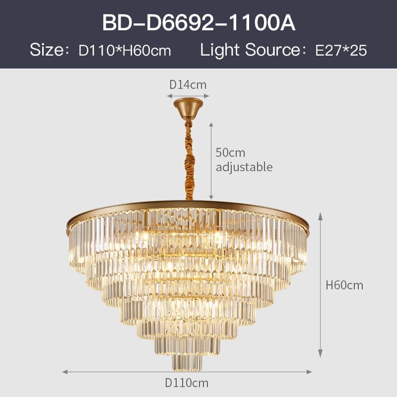 Quantum Ring Chandelier - Premium chandeliers from Lumina Décor - Just $850! Shop now at Fleurlovin