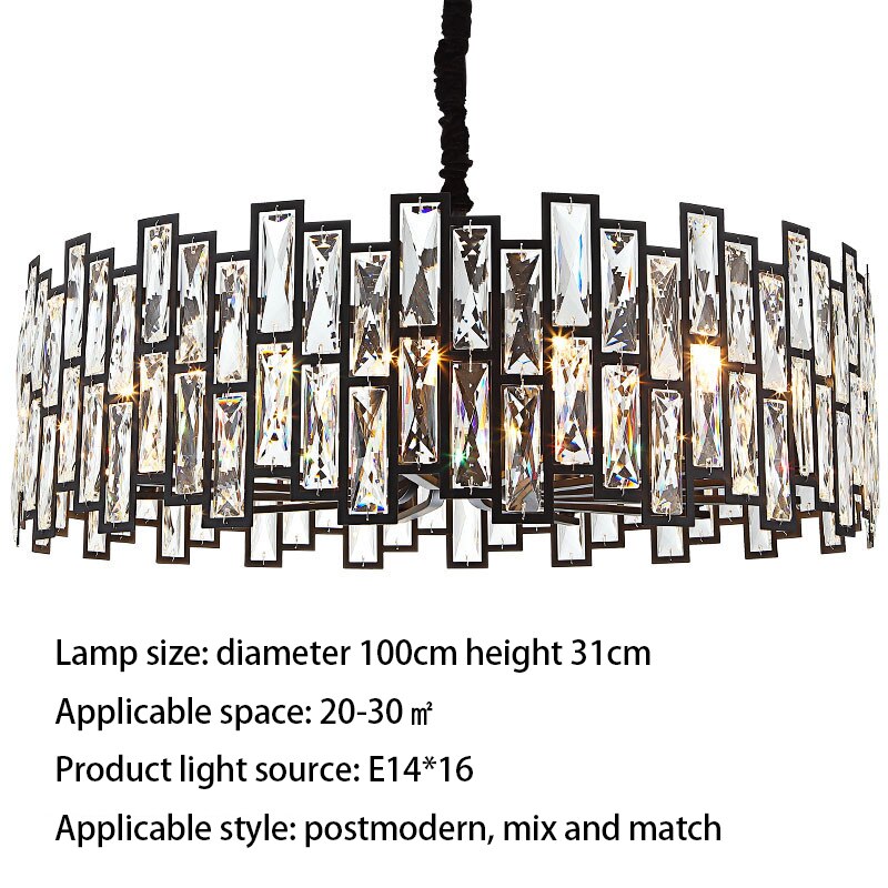 chandeliers Roukeviar LED Crystal Chandelier sold by Fleurlovin, Free Shipping Worldwide