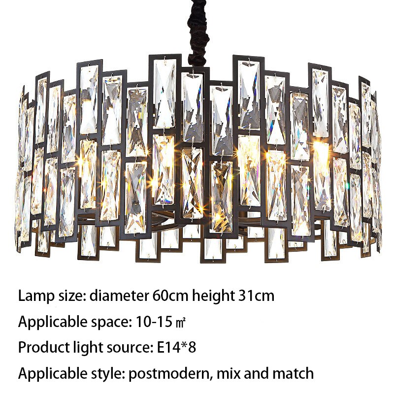 chandeliers Roukeviar LED Crystal Chandelier sold by Fleurlovin, Free Shipping Worldwide