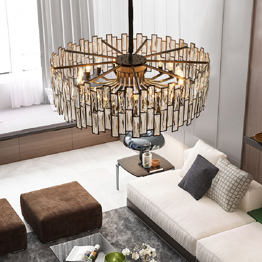 chandeliers Roukeviar LED Crystal Chandelier sold by Fleurlovin, Free Shipping Worldwide