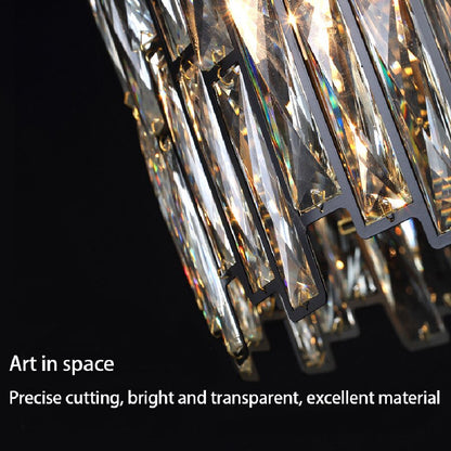 chandeliers Roukeviar LED Crystal Chandelier sold by Fleurlovin, Free Shipping Worldwide