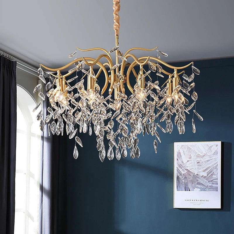 chandeliers Waltz Crystal Chandelier sold by Fleurlovin, Free Shipping Worldwide