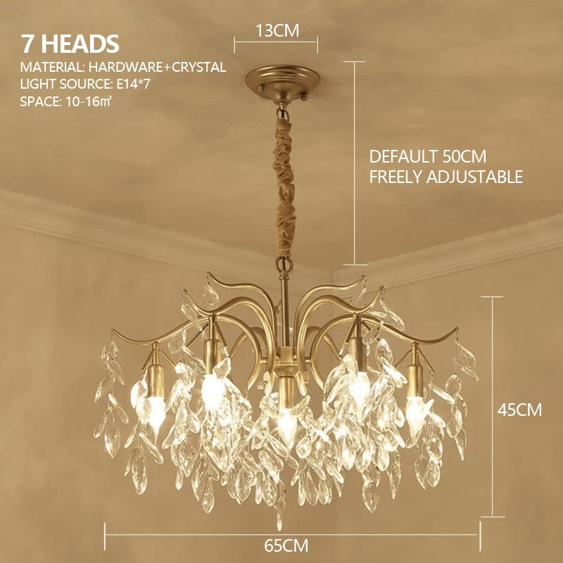 chandeliers Waltz Crystal Chandelier sold by Fleurlovin, Free Shipping Worldwide