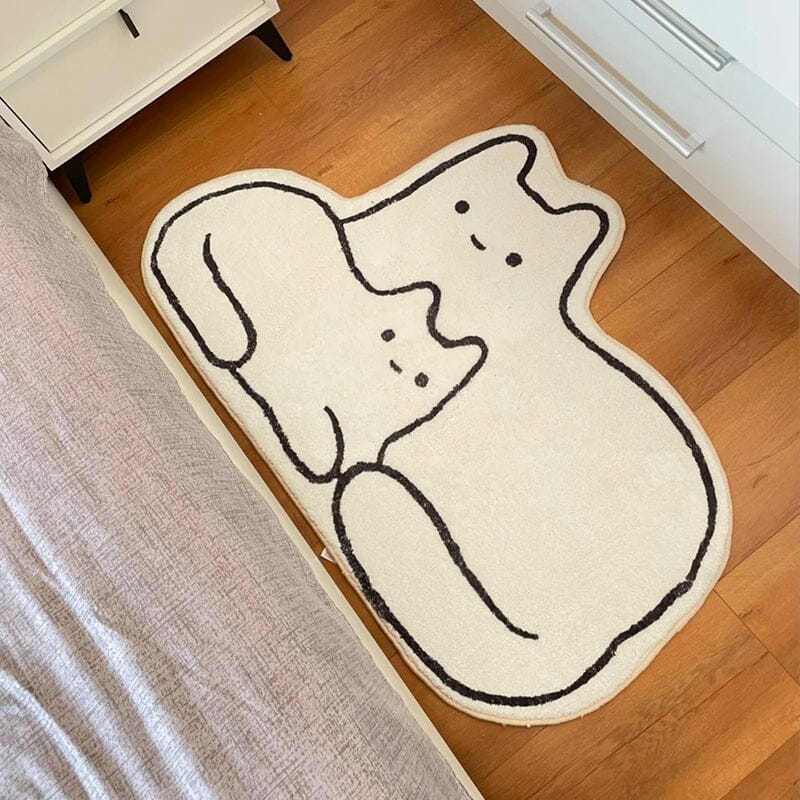 rugs Cat Anti-Slip House Matt sold by Fleurlovin, Free Shipping Worldwide