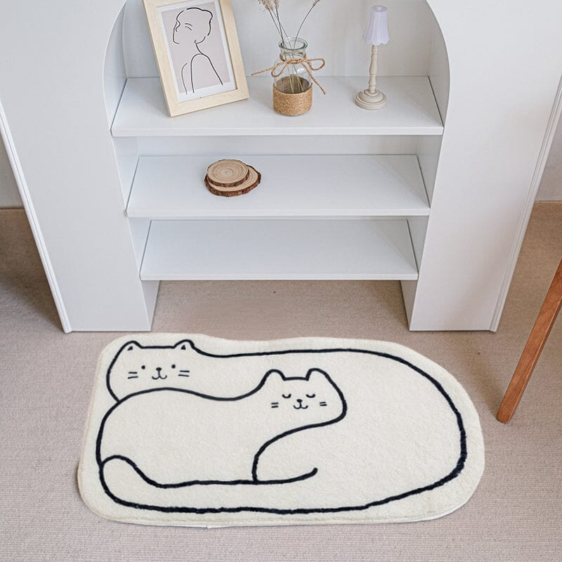 rugs Cat Anti-Slip House Matt sold by Fleurlovin, Free Shipping Worldwide