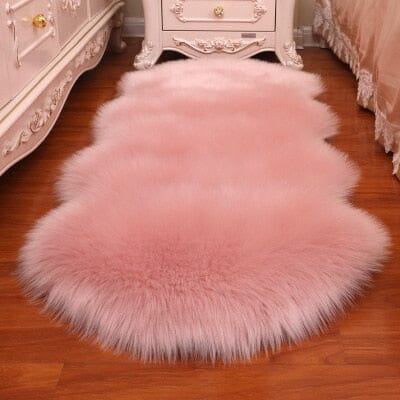 rugs Faux fur bedroom carpet sold by Fleurlovin, Free Shipping Worldwide