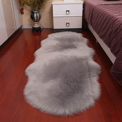 rugs Faux fur bedroom carpet sold by Fleurlovin, Free Shipping Worldwide