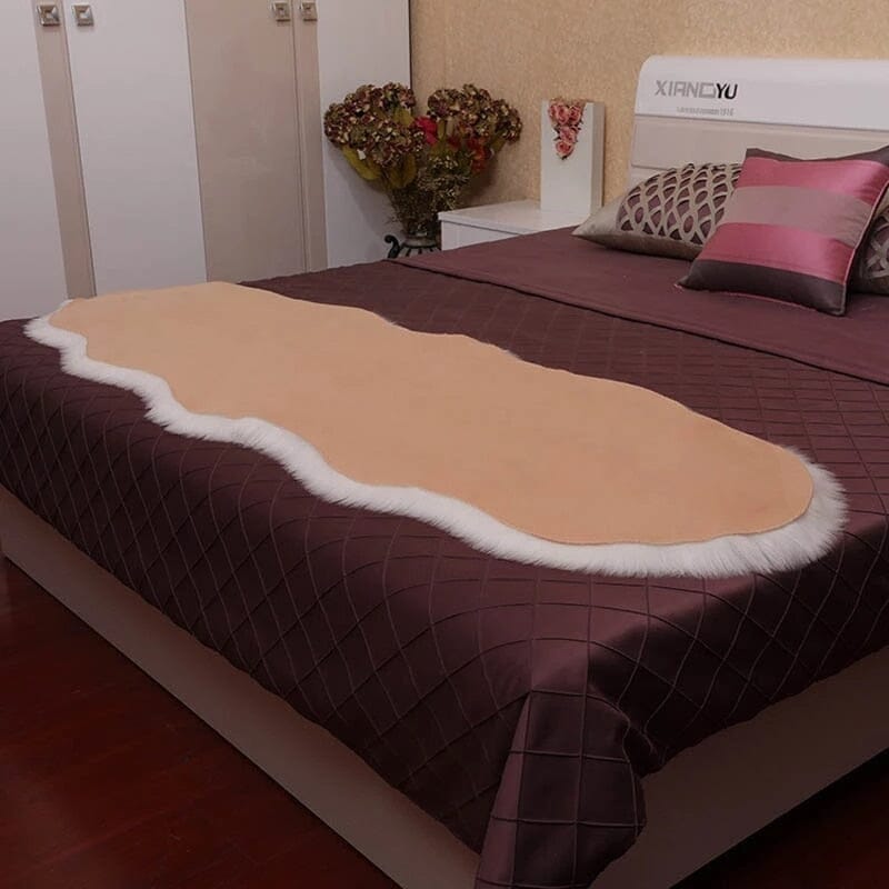 rugs Faux fur bedroom carpet sold by Fleurlovin, Free Shipping Worldwide