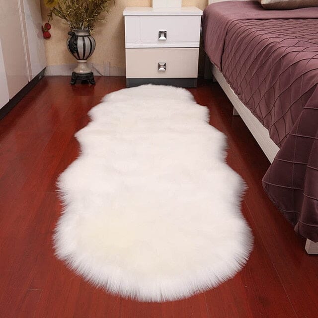 rugs Faux fur bedroom carpet sold by Fleurlovin, Free Shipping Worldwide