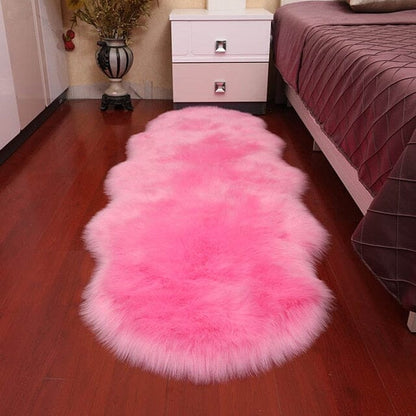 rugs Faux fur bedroom carpet sold by Fleurlovin, Free Shipping Worldwide