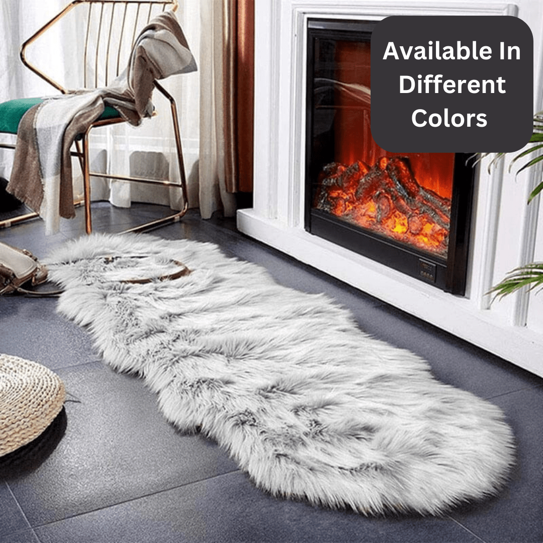 rugs Faux fur bedroom carpet sold by Fleurlovin, Free Shipping Worldwide