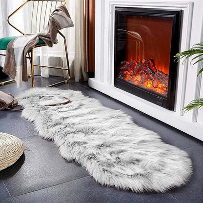 rugs Faux fur bedroom carpet sold by Fleurlovin, Free Shipping Worldwide