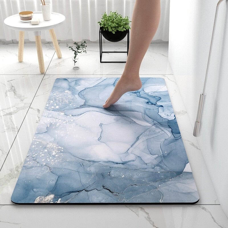 rugs Marble Non-slip Rubber Bathroom Matt sold by Fleurlovin, Free Shipping Worldwide