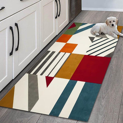 rugs Modern Bold Print Kitchen or hallway Mat sold by Fleurlovin, Free Shipping Worldwide