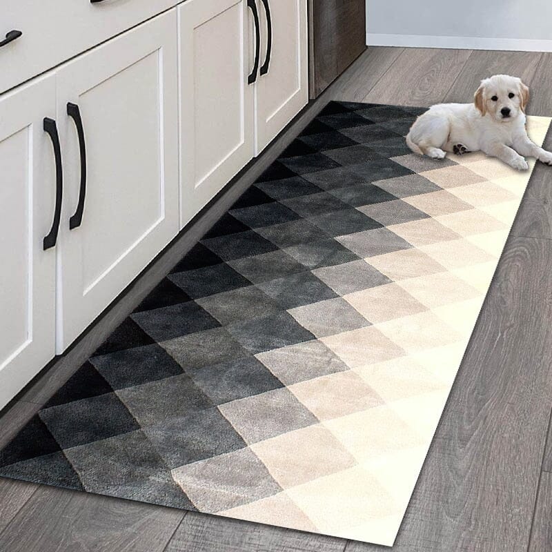 rugs Modern Bold Print Kitchen or hallway Mat sold by Fleurlovin, Free Shipping Worldwide