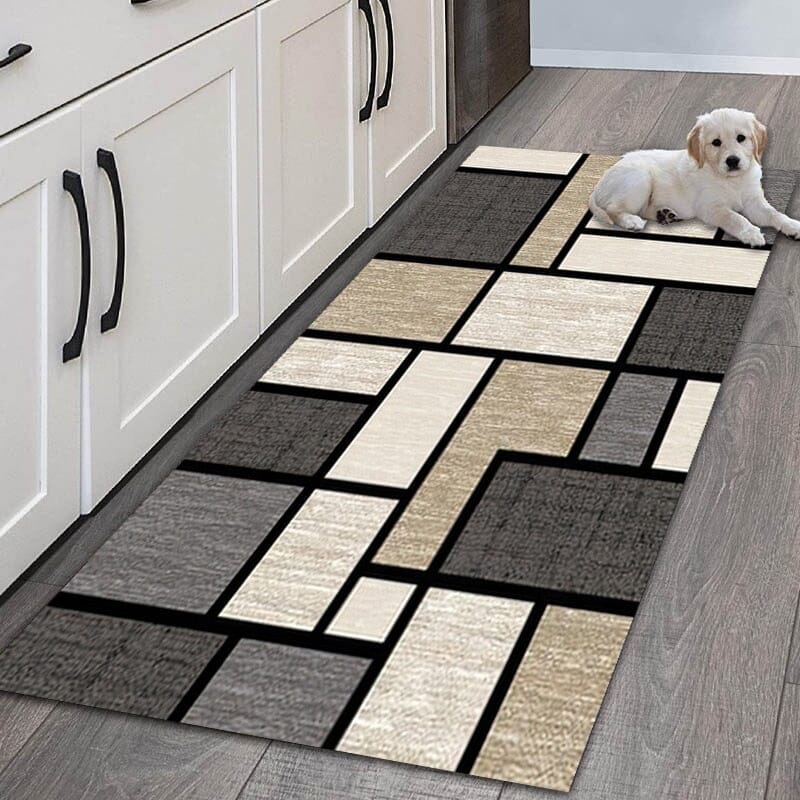 rugs Modern Bold Print Kitchen or hallway Mat sold by Fleurlovin, Free Shipping Worldwide