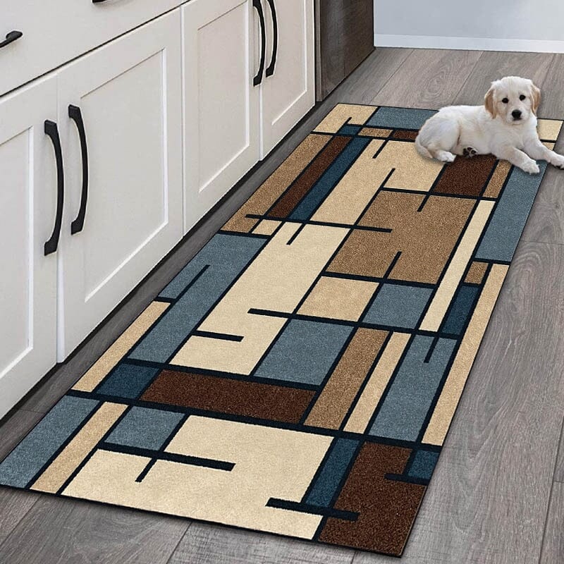 rugs Modern Bold Print Kitchen or hallway Mat sold by Fleurlovin, Free Shipping Worldwide