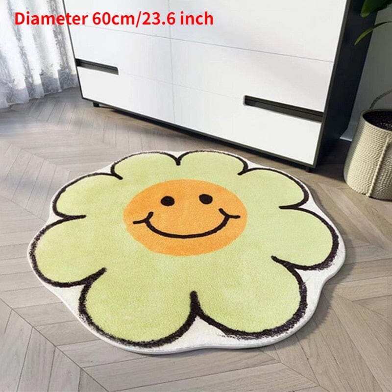 rugs Nordic Flower Rug Childrens Bedroom sold by Fleurlovin, Free Shipping Worldwide