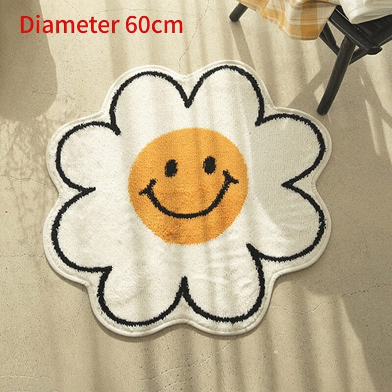 rugs Nordic Flower Rug Childrens Bedroom sold by Fleurlovin, Free Shipping Worldwide