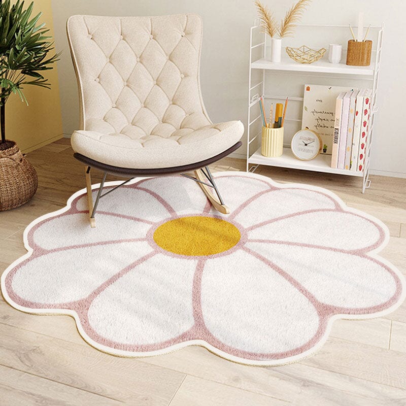 rugs Nordic Flower Rug Childrens Bedroom sold by Fleurlovin, Free Shipping Worldwide