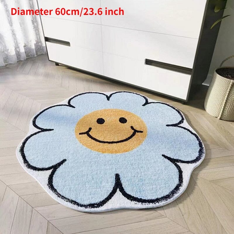 rugs Nordic Flower Rug Childrens Bedroom sold by Fleurlovin, Free Shipping Worldwide