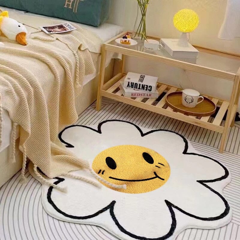 rugs Nordic Flower Rug Childrens Bedroom sold by Fleurlovin, Free Shipping Worldwide