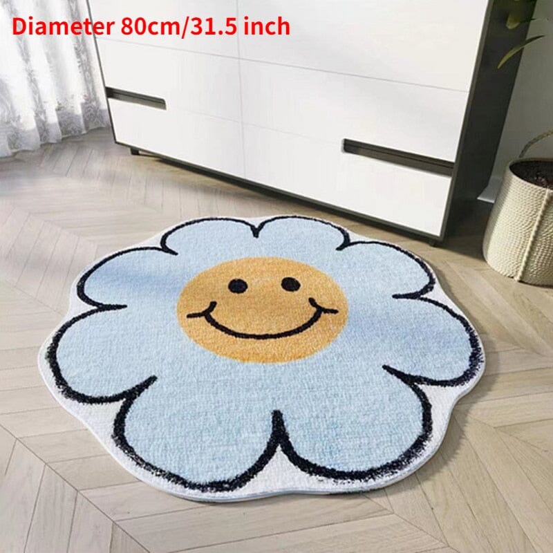 rugs Nordic Flower Rug Childrens Bedroom sold by Fleurlovin, Free Shipping Worldwide