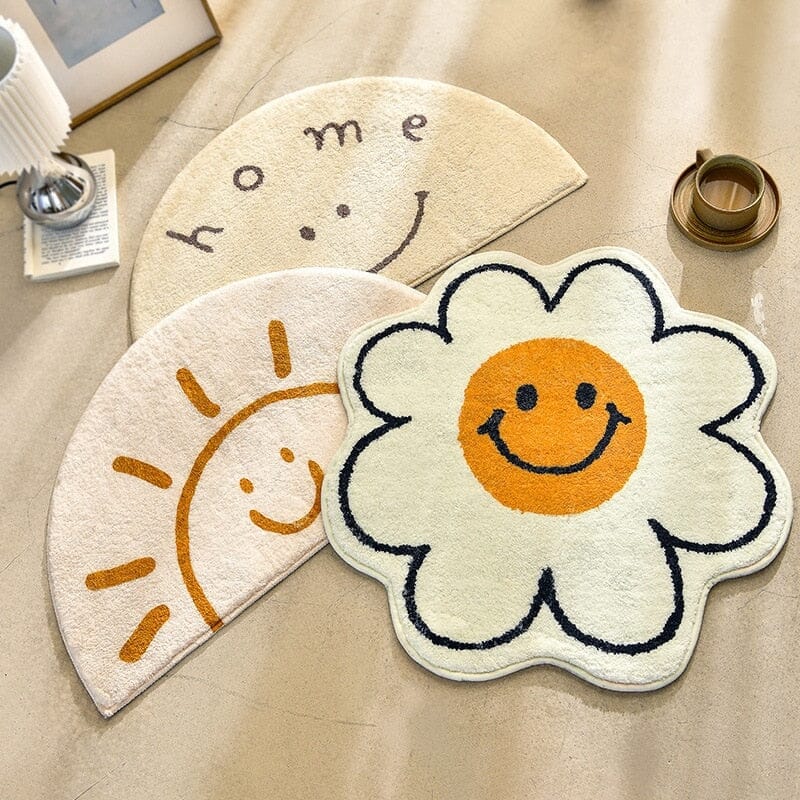 rugs Nordic Flower Rug Childrens Bedroom sold by Fleurlovin, Free Shipping Worldwide