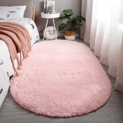 rugs Oval furr rug sold by Fleurlovin, Free Shipping Worldwide