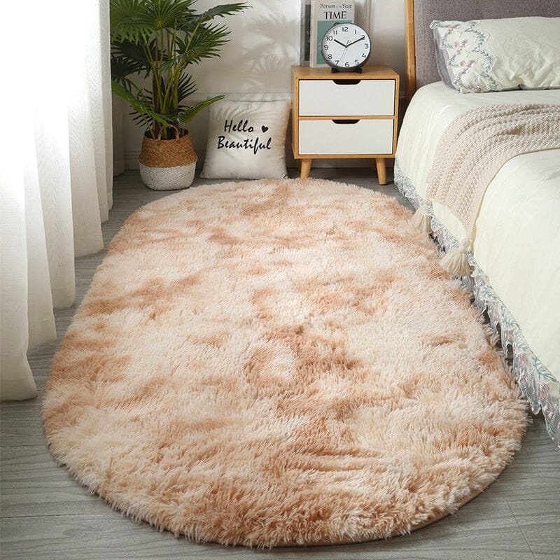 rugs Oval furr rug sold by Fleurlovin, Free Shipping Worldwide