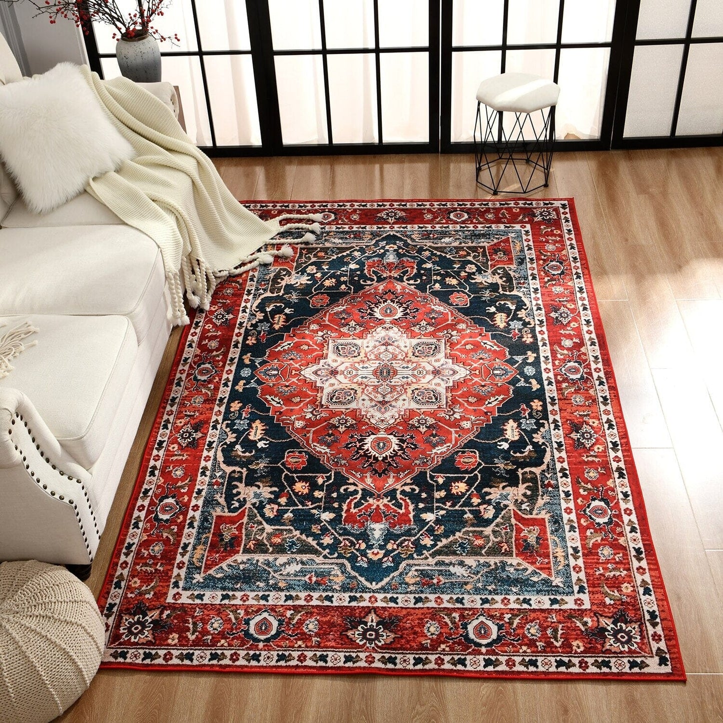 rugs Retro  Persian Rug sold by Fleurlovin, Free Shipping Worldwide