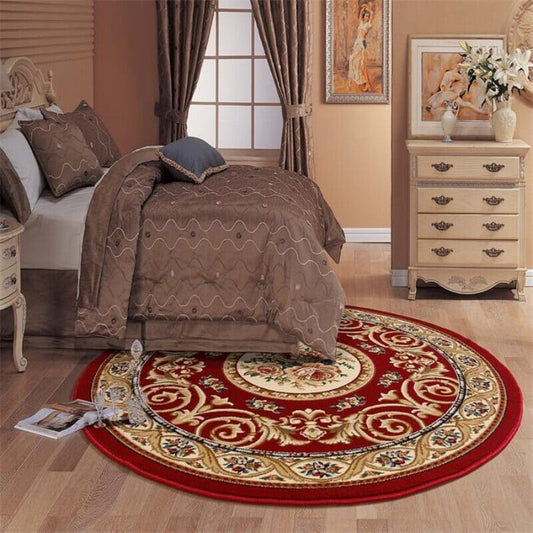 rugs Round Short Pile Persian Carpet sold by Fleurlovin, Free Shipping Worldwide