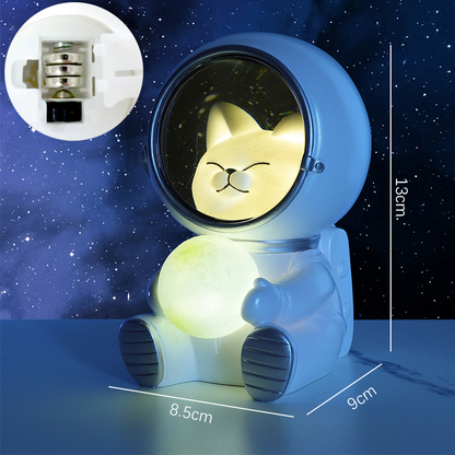 Creative Galaxy Cat Night Light Fleurlovin