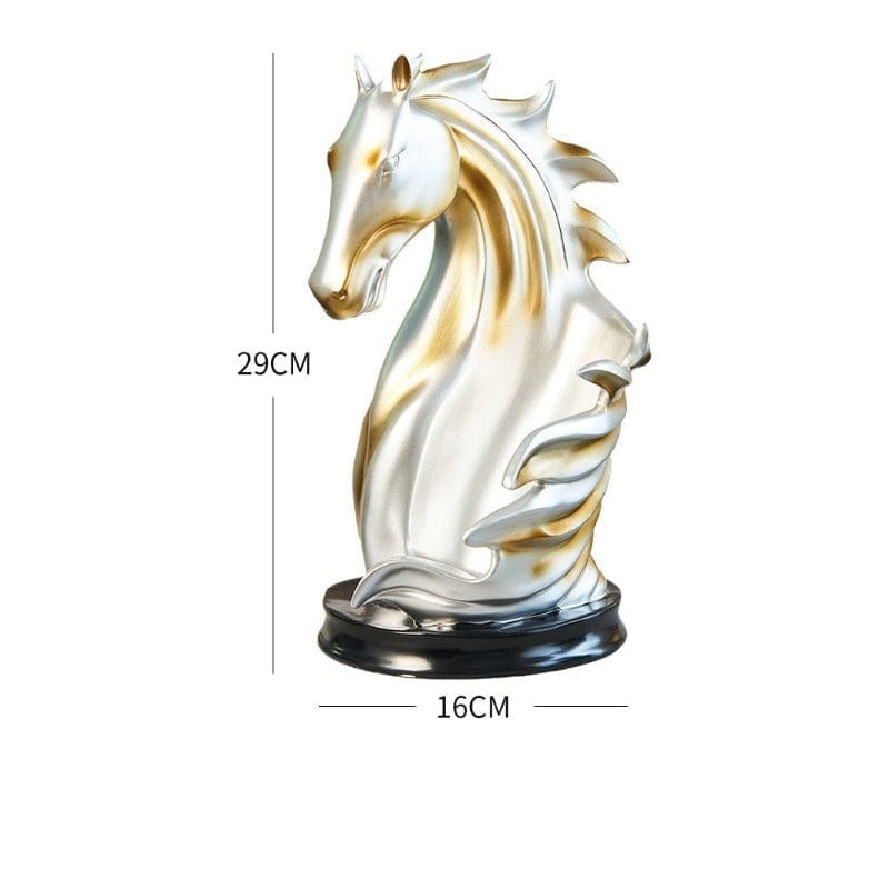 Wine Holder with Majestic Horse Design