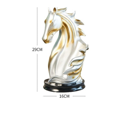 Wine Holder with Majestic Horse Design