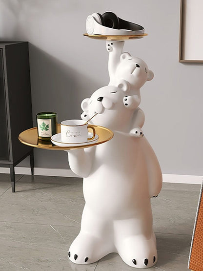 Statue of a Polar Bear - Premium  from Fleurlovin - Just $899.95! Shop now at Fleurlovin