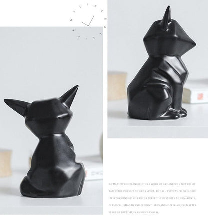 Ceramic Ornament in the Shape of a Fox