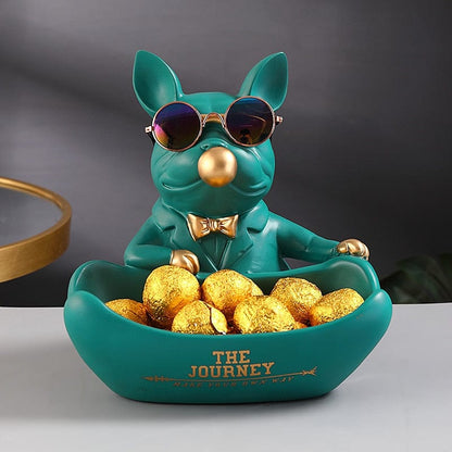 Statue of a Bulldog in Bubbly Style - Premium  from Fleurlovin - Just $144.95! Shop now at Fleurlovin