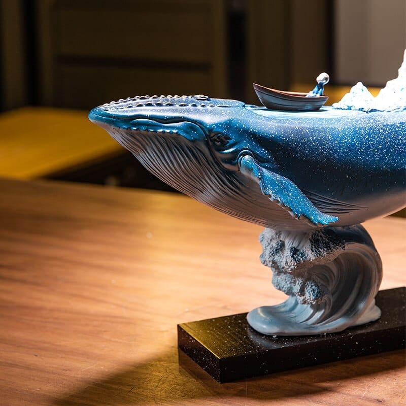 Sculpture of a Bionic Whale - Premium  from Fleurlovin - Just $349.95! Shop now at Fleurlovin